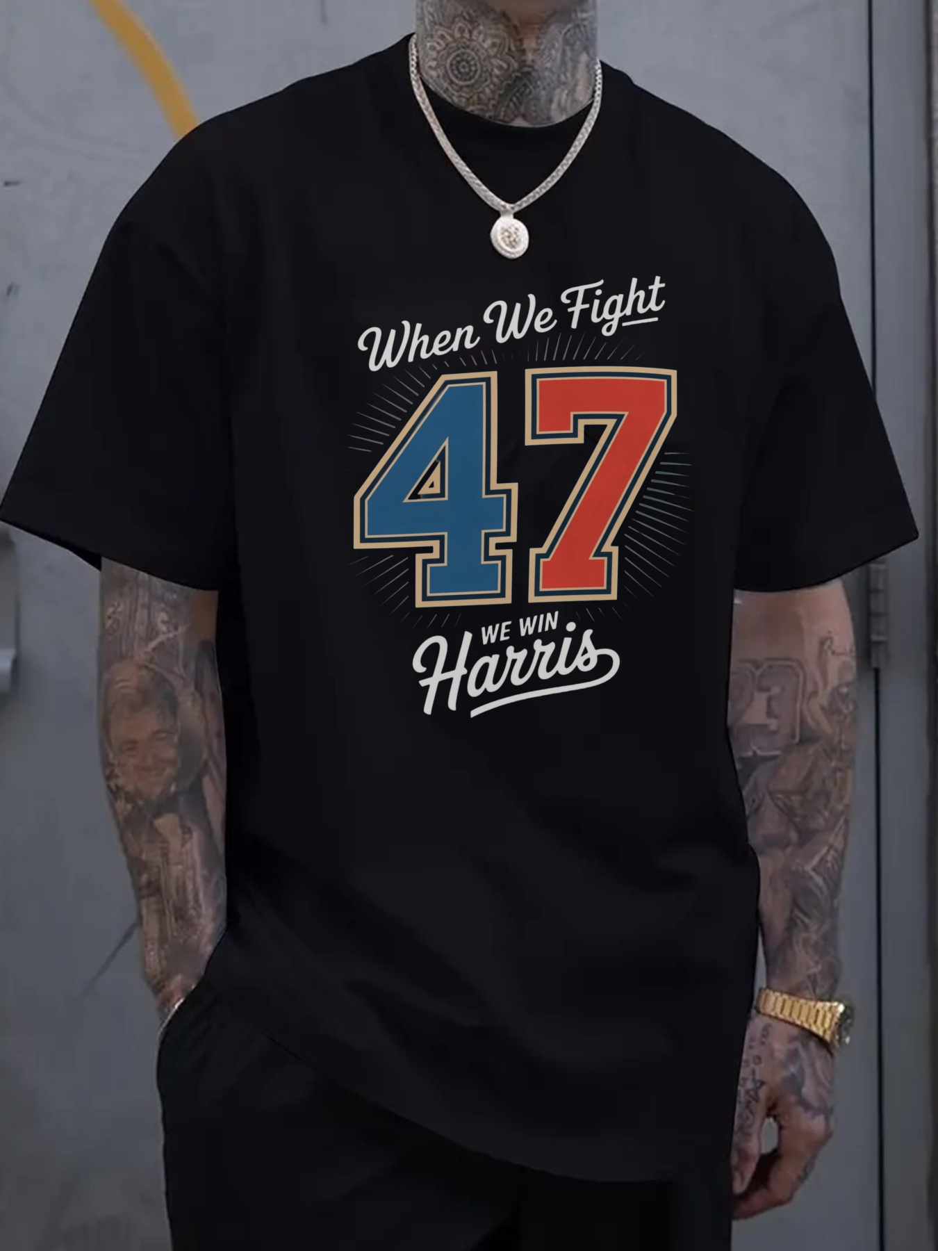 Tee Graphic Print - 100% Cotton Men's T-shirt graphic tee