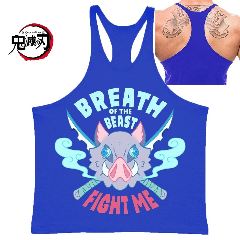 Tank Top Muscle - GYM Mens Tank Top Brand (Demon