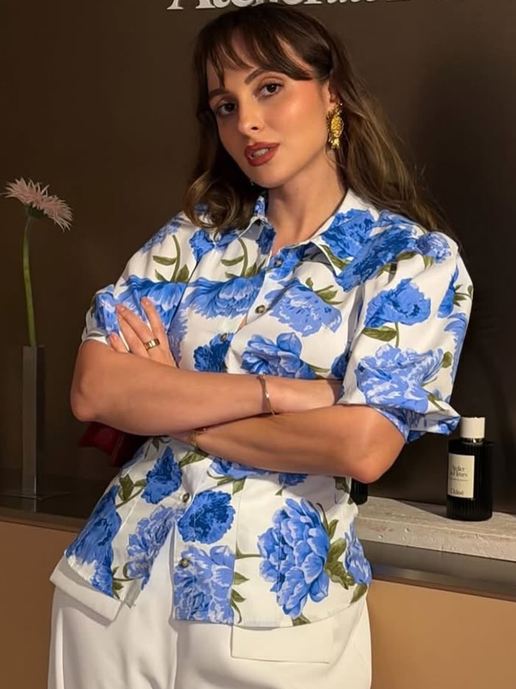 HH Women's Summer Fashion Lape - Resort Shirt Floral avis et prix