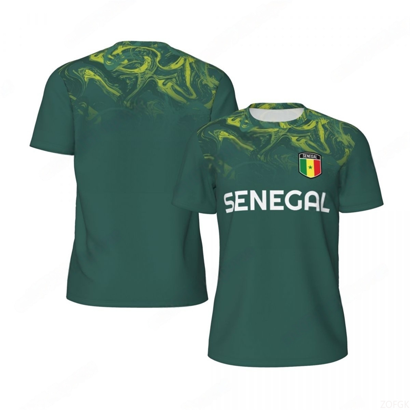 Fashion Senegal Flag Graphic F - Tee Graphic Print avis et prix