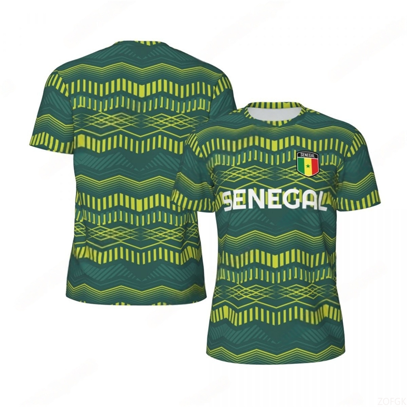 Fashion Senegal Flag Graphic F - Tee Graphic Print avis et prix