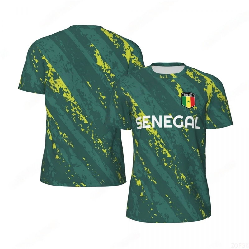 Fashion Senegal Flag Graphic F - Tee Graphic Print avis et prix