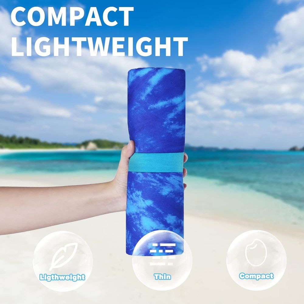 Lightweight Oversized 71x32 Be - Beach Towel Large avis et prix