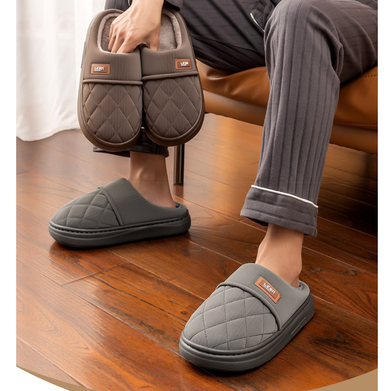 Winter Warm Slipper Women Men  - Flip Flop Leather Men avis et prix