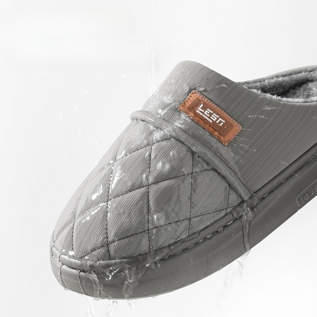 Winter Warm Slipper Women Men  - Flip Flop Leather Men avis et prix