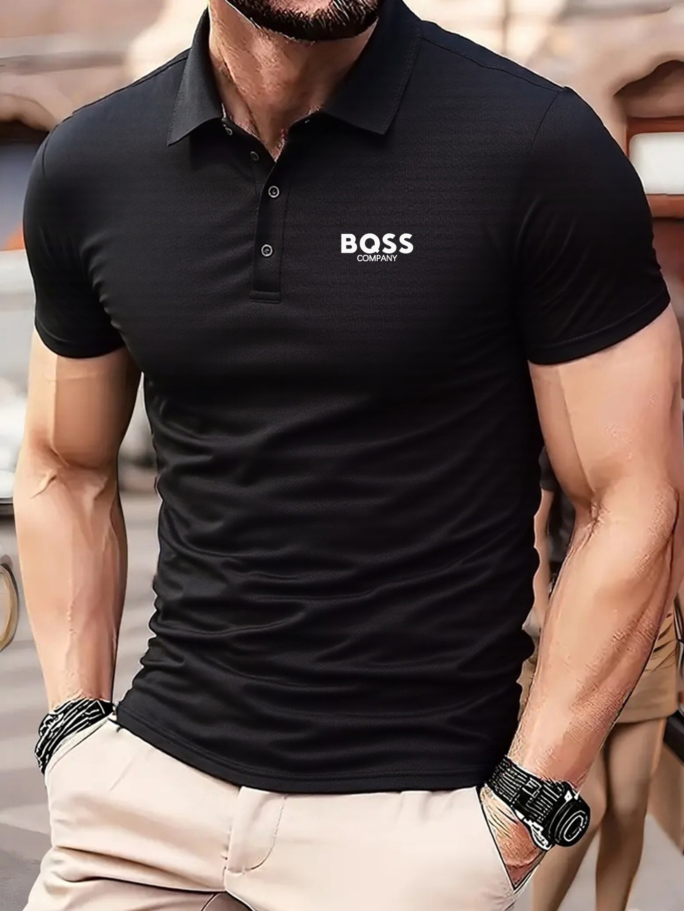 1-Pack Men's Summer Short Slee - Polo Shirt Pique avis et prix