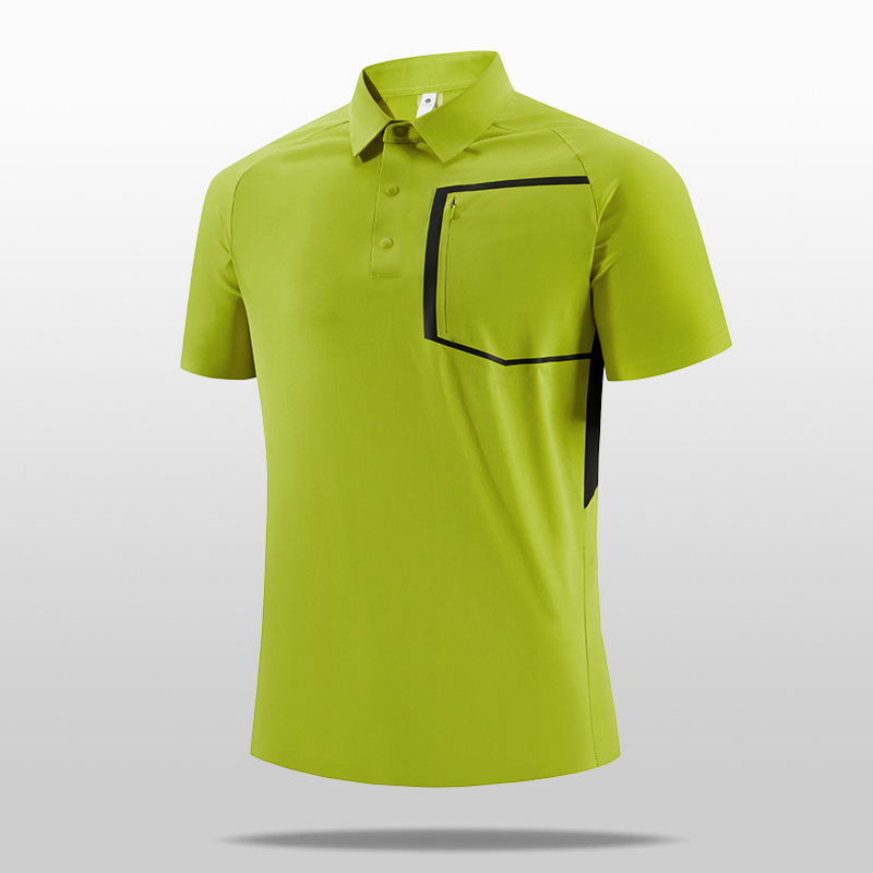 Summer new ice silk POLO shirt - Polo Shirt Pique avis et prix