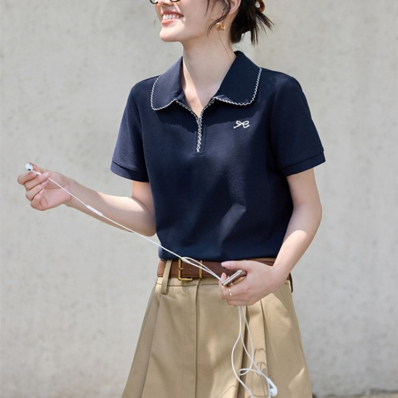 Women's Slim Fit Figure Flatte - Polo Shirt Pique avis et prix