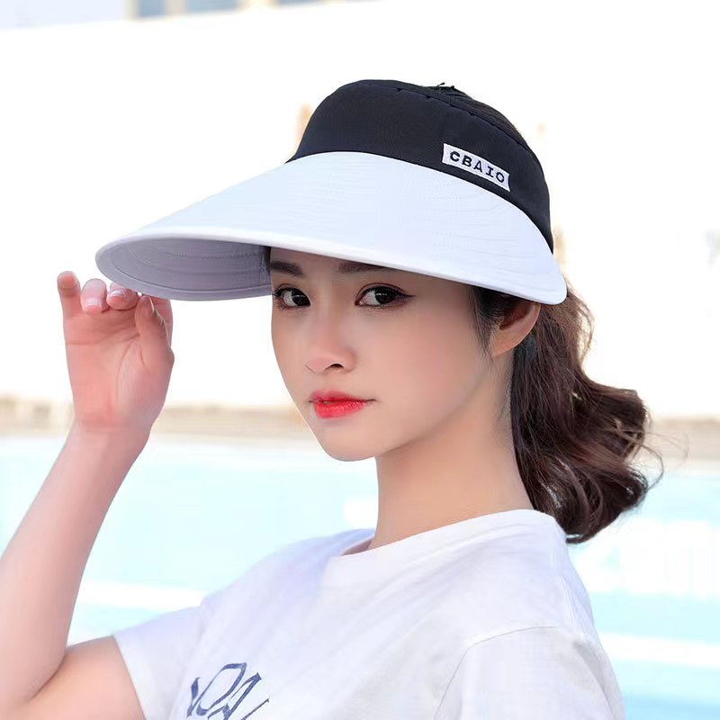 2024 NEW women summer sun viso - Packable Hat Nylon avis et prix