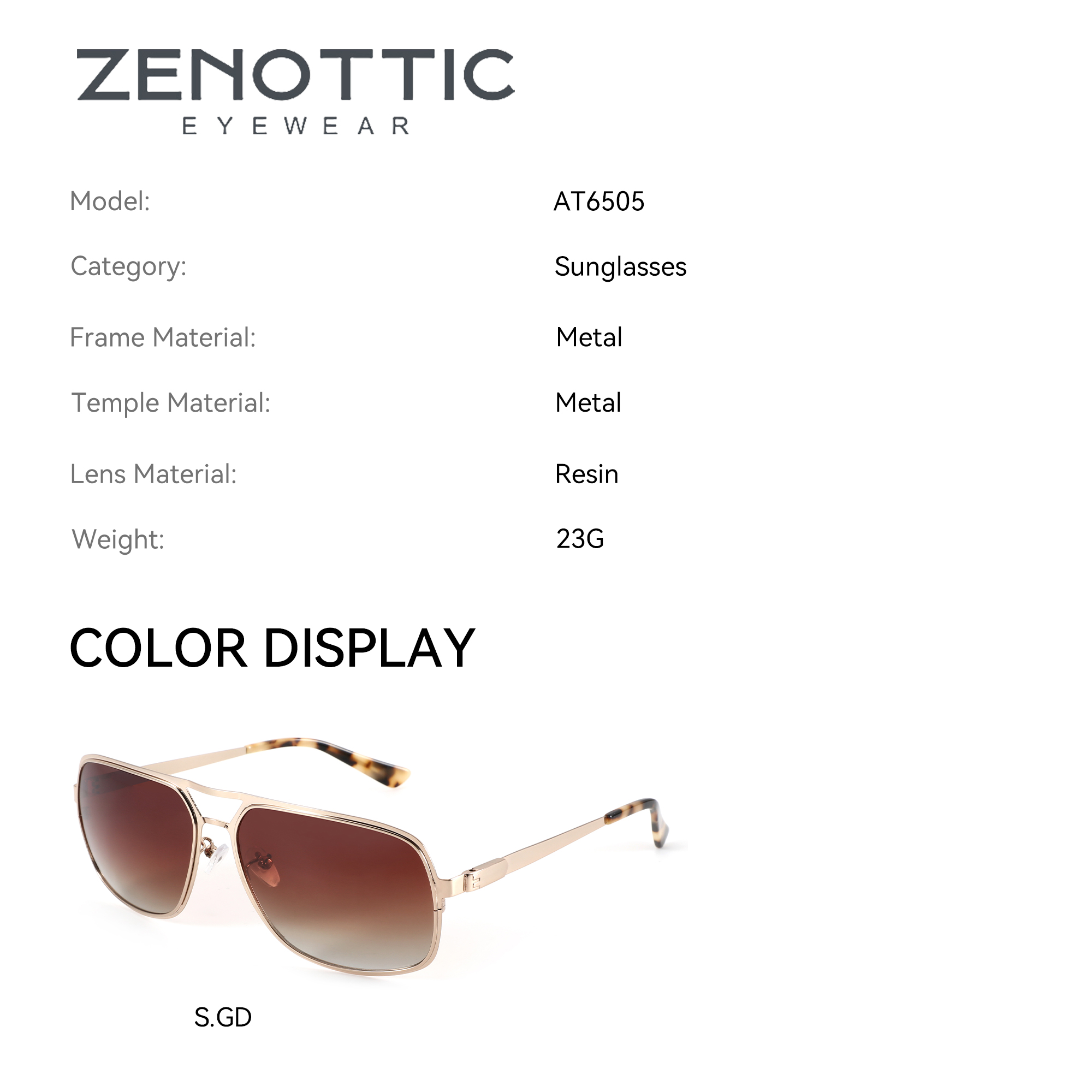 ZENOTTIC（XL Size）High Quilty M - Sunglasses Aviator Polarized avis et prix