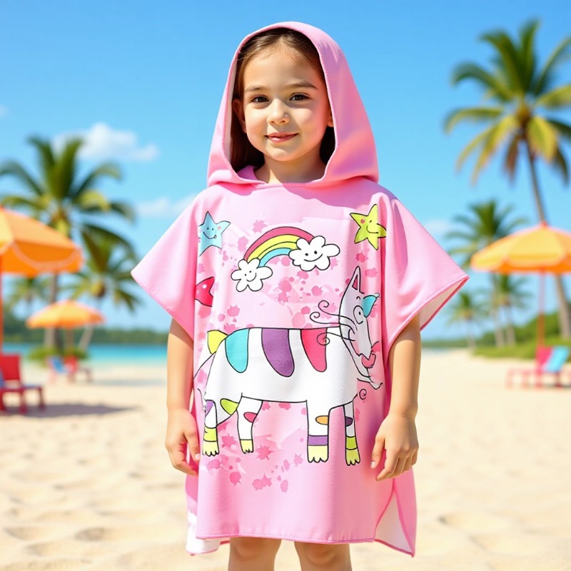 Large Size Children's Soft Qui - Beach Towel Large avis et prix
