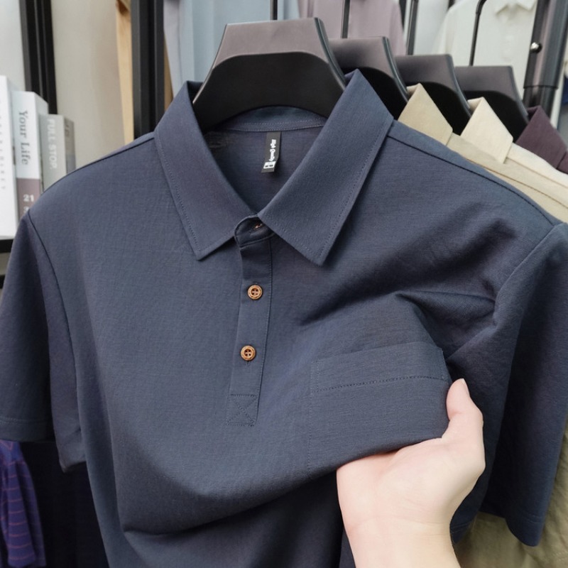2026 New Men's Short Sleeve Po - Polo Shirt Pique avis et prix