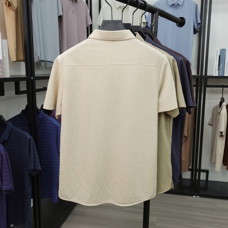 2026 New Men's Short Sleeve Po - Polo Shirt Pique avis et prix