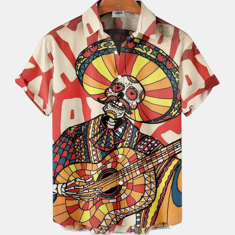 Summer Men's Fashion Casual So - Resort Shirt Floral avis et prix