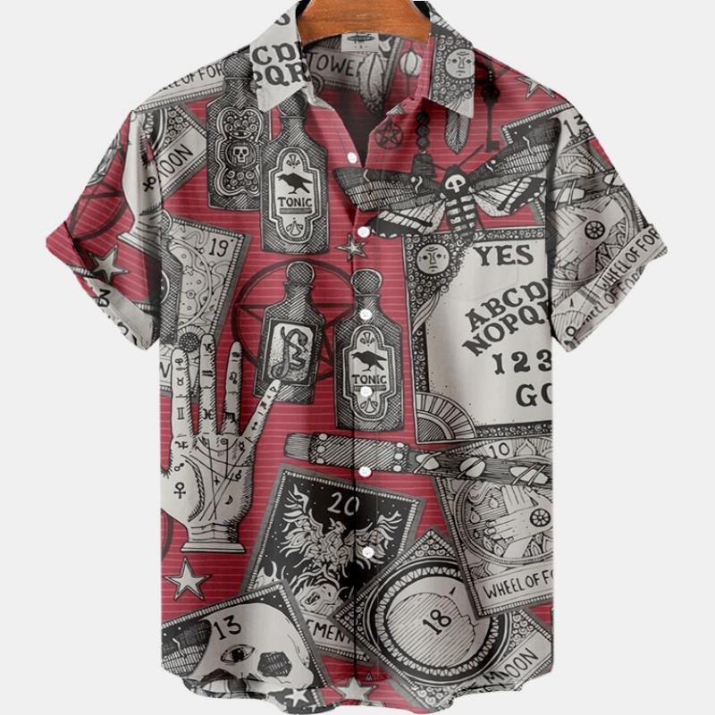 Summer Men's Fashion Casual So - Resort Shirt Floral avis et prix