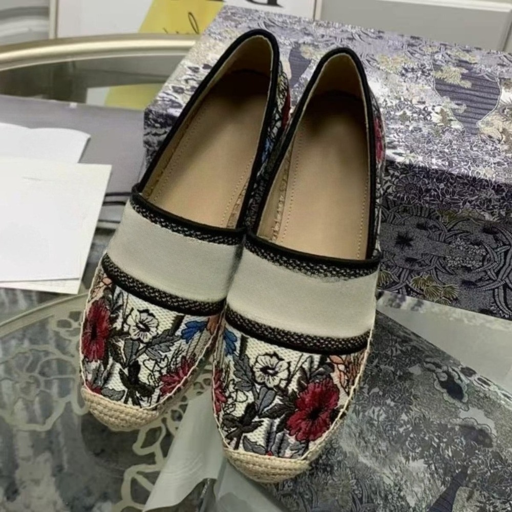 Spring Summer New Women's Embr - Espadrille Slip On avis et prix