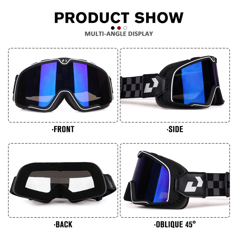 Bicycle Goggles Leather Windsh - Sunglass Retainer Cord avis et prix
