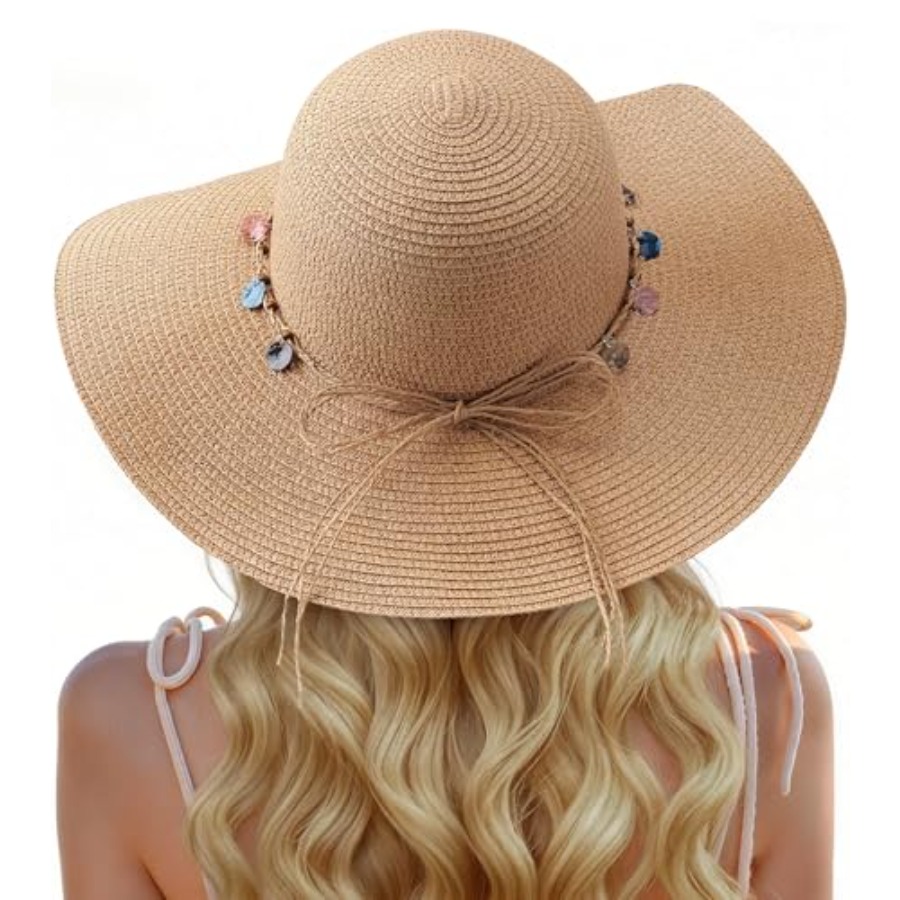 Trifabricy Beach Sun Straw Hat - Packable Hat Nylon avis et prix