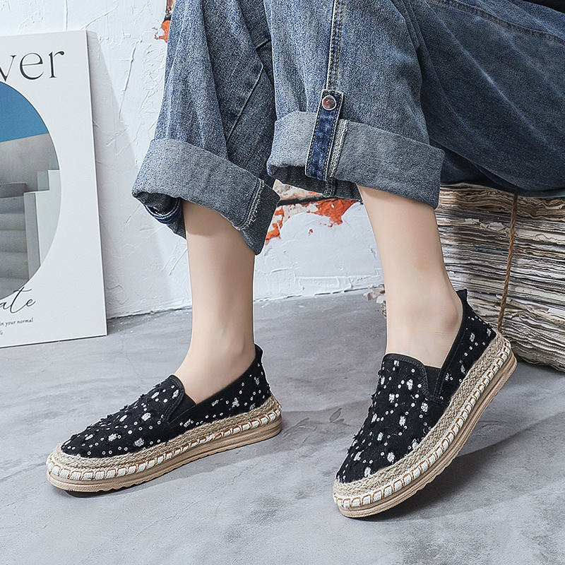 Spring Autumn Ladies Casual Co - Espadrille Slip On avis et prix