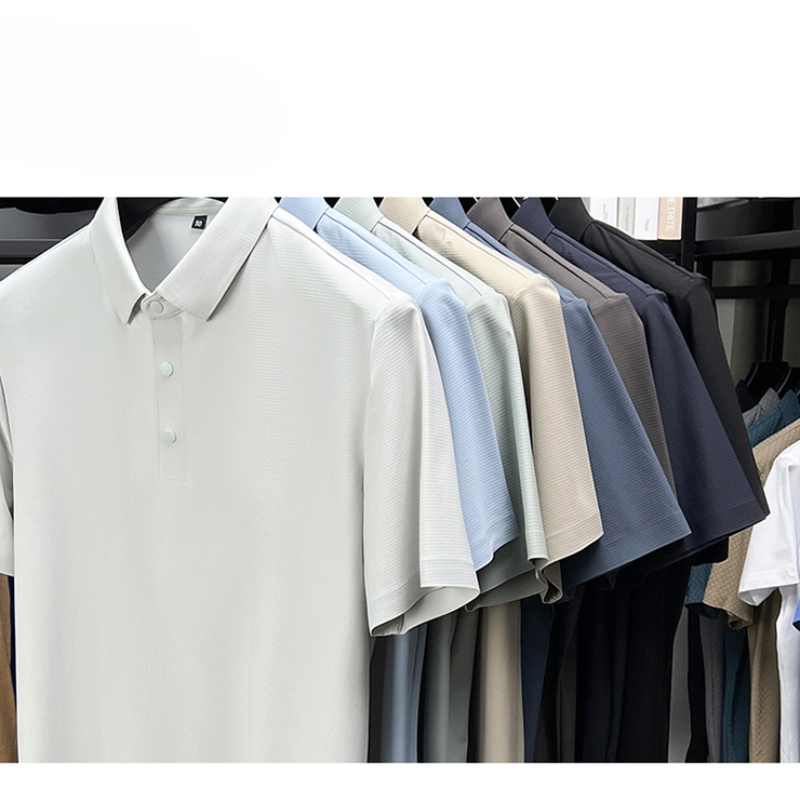 Summer Short Sleeve T-Shirt -  - Polo Shirt Pique avis et prix