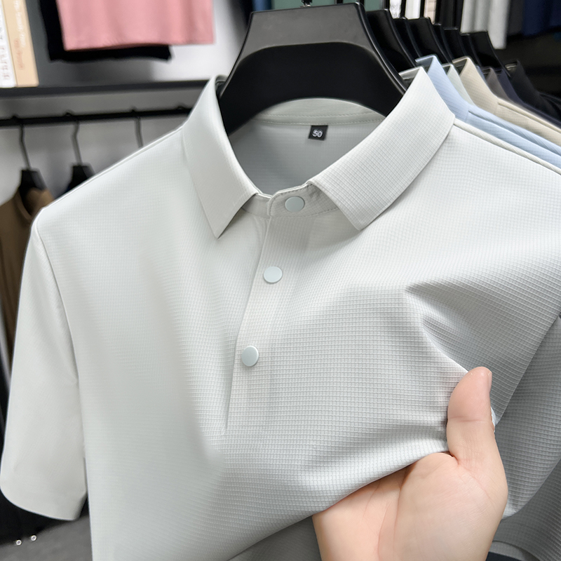 Summer Short Sleeve T-Shirt -  - Polo Shirt Pique avis et prix
