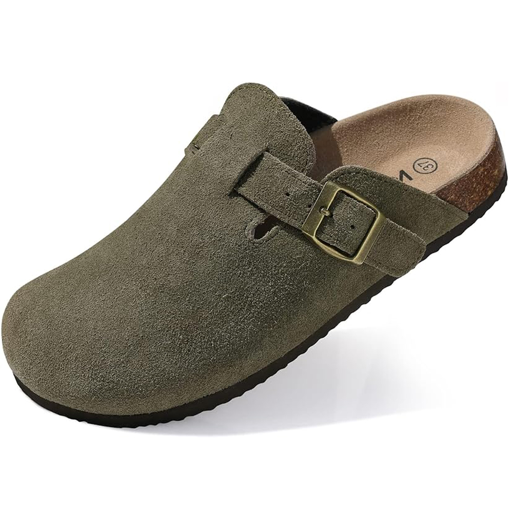 Classic Beach Shoes Men's Sued - Flip Flop Leather Men avis et prix