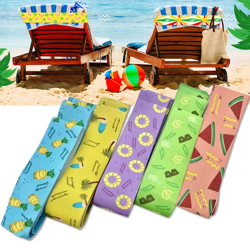 5Pcs  Large Towel Bands for Be - Beach Towel Large avis et prix