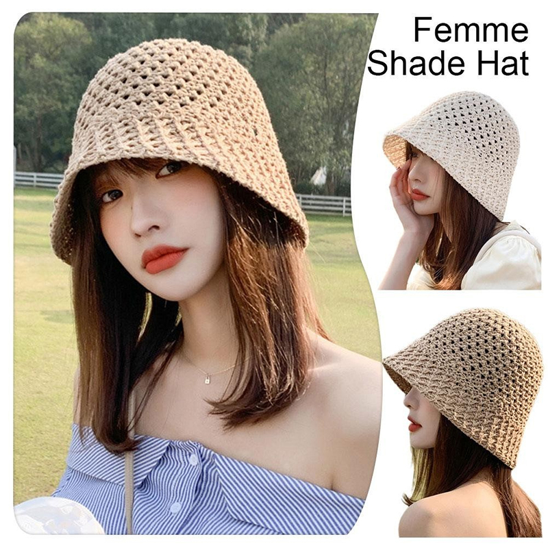 New Girls Sun Hat Wide Brim Fl - Bucket Hat Straw avis et prix