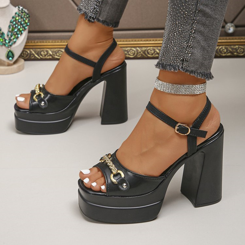 New 2026 Summer Products Squar - Casual Sandal Leather avis et prix