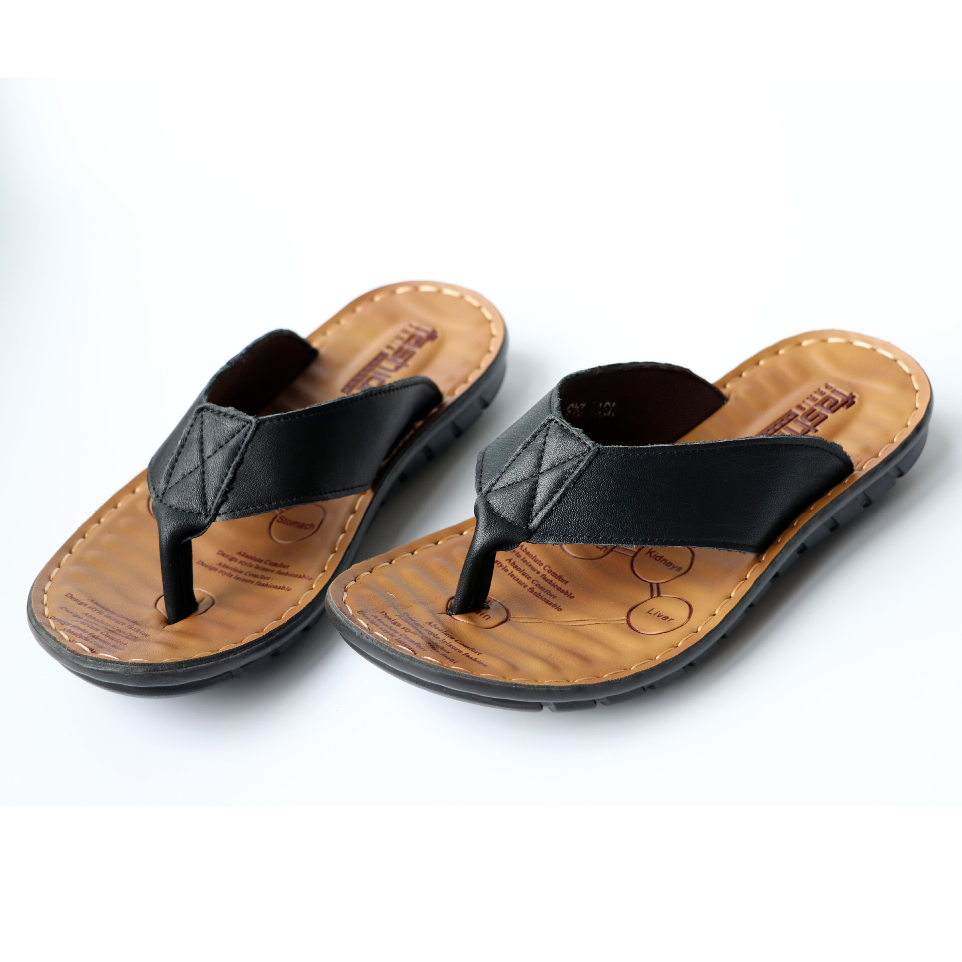 2026 Shoes Leather Men's Flip  - Flip Flop Leather Men avis et prix