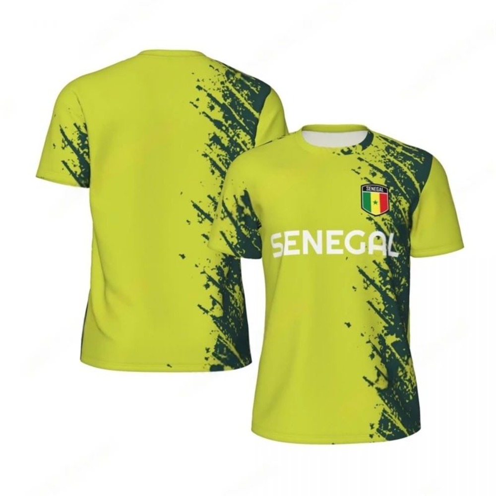 2026 New Summer Senegal Flag G - Tee Graphic Print avis et prix
