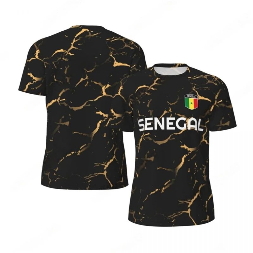 2026 New Summer Senegal Flag G - Tee Graphic Print avis et prix
