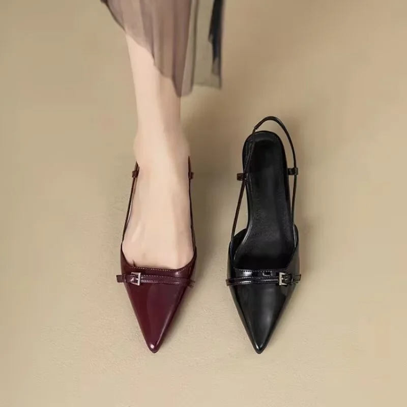 Women Sandals Fashion Pointed  - Casual Sandal Leather avis et prix