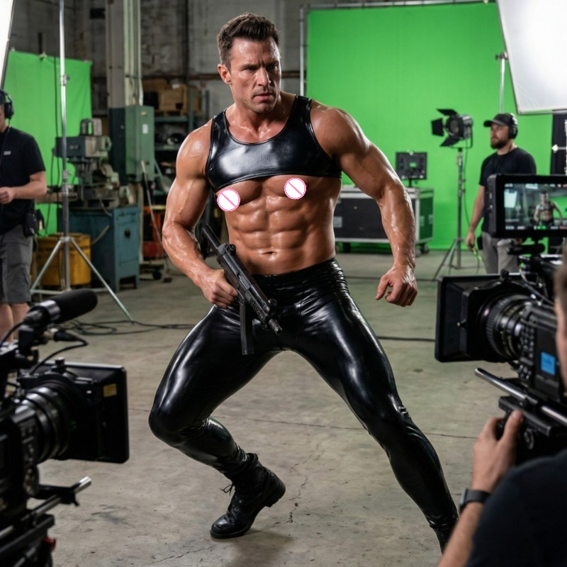 Solid Latex Vest Tight Short T - Tank Top Muscle avis et prix