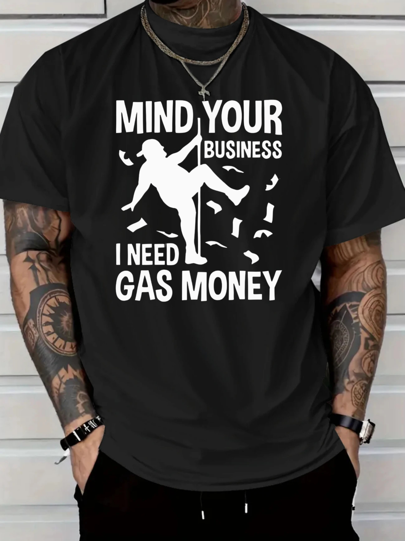 Pure Cotton Men'S T-Shirt with - Tee Graphic Print avis et prix