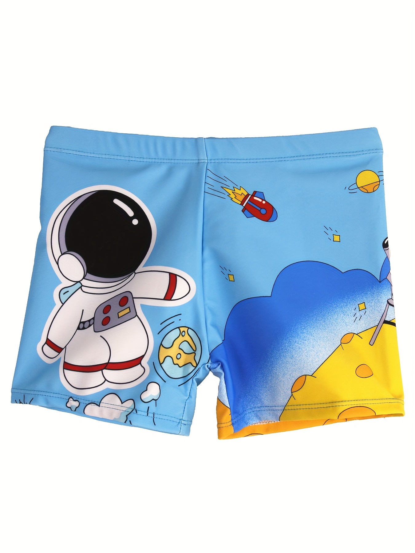 Cartoon Astronaut Pattern Quic - Swim Trunk Quick Dry avis et prix