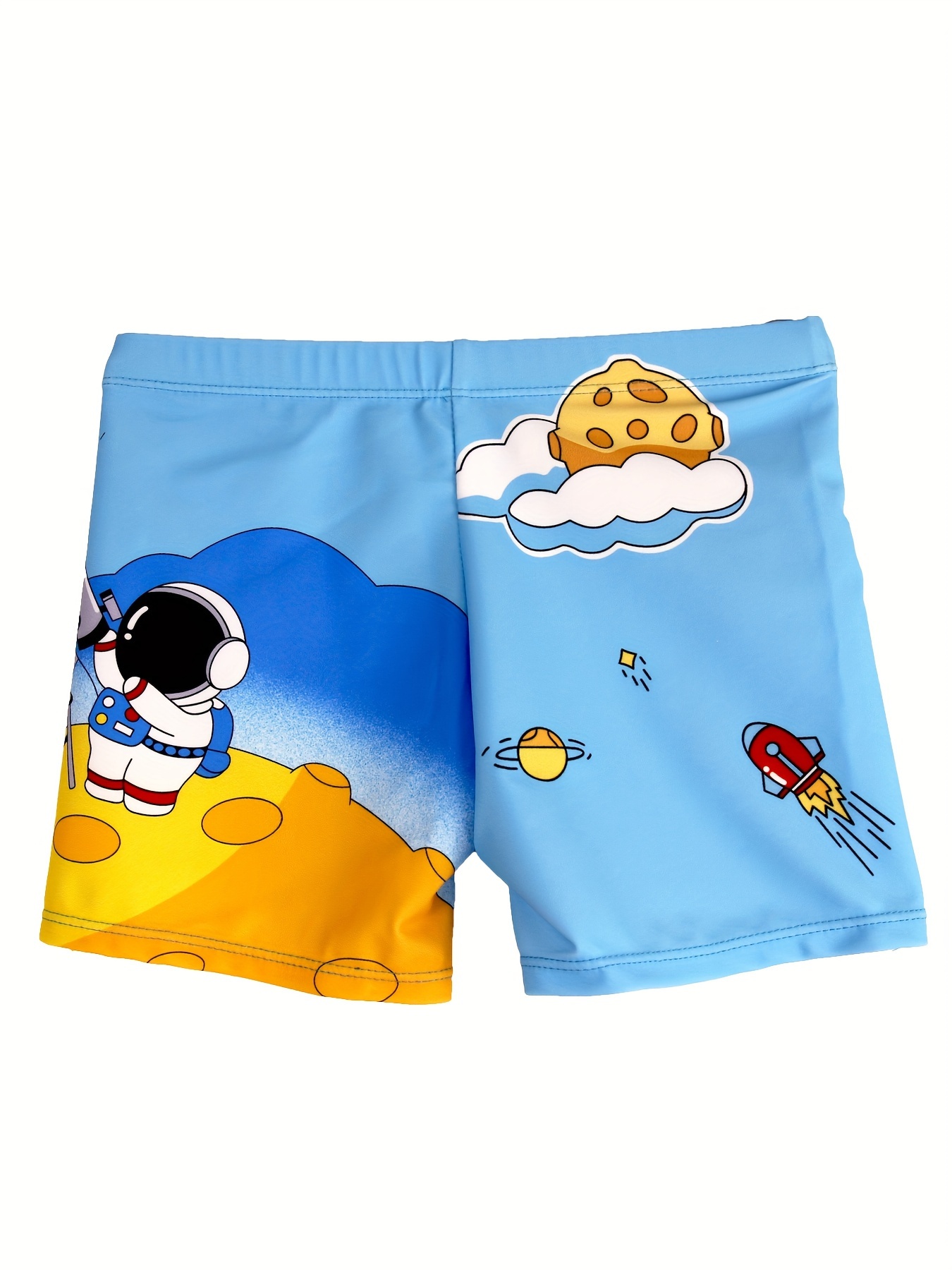 Cartoon Astronaut Pattern Quic - Swim Trunk Quick Dry avis et prix