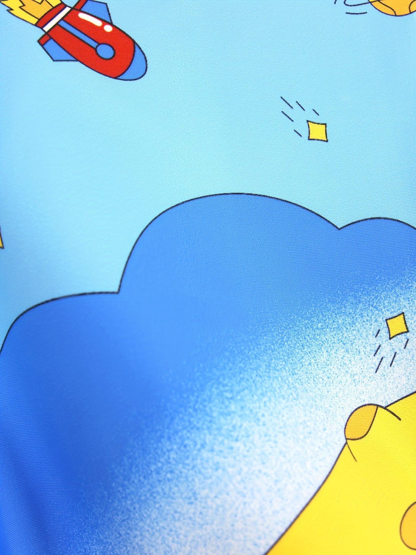 Cartoon Astronaut Pattern Quic - Swim Trunk Quick Dry avis et prix