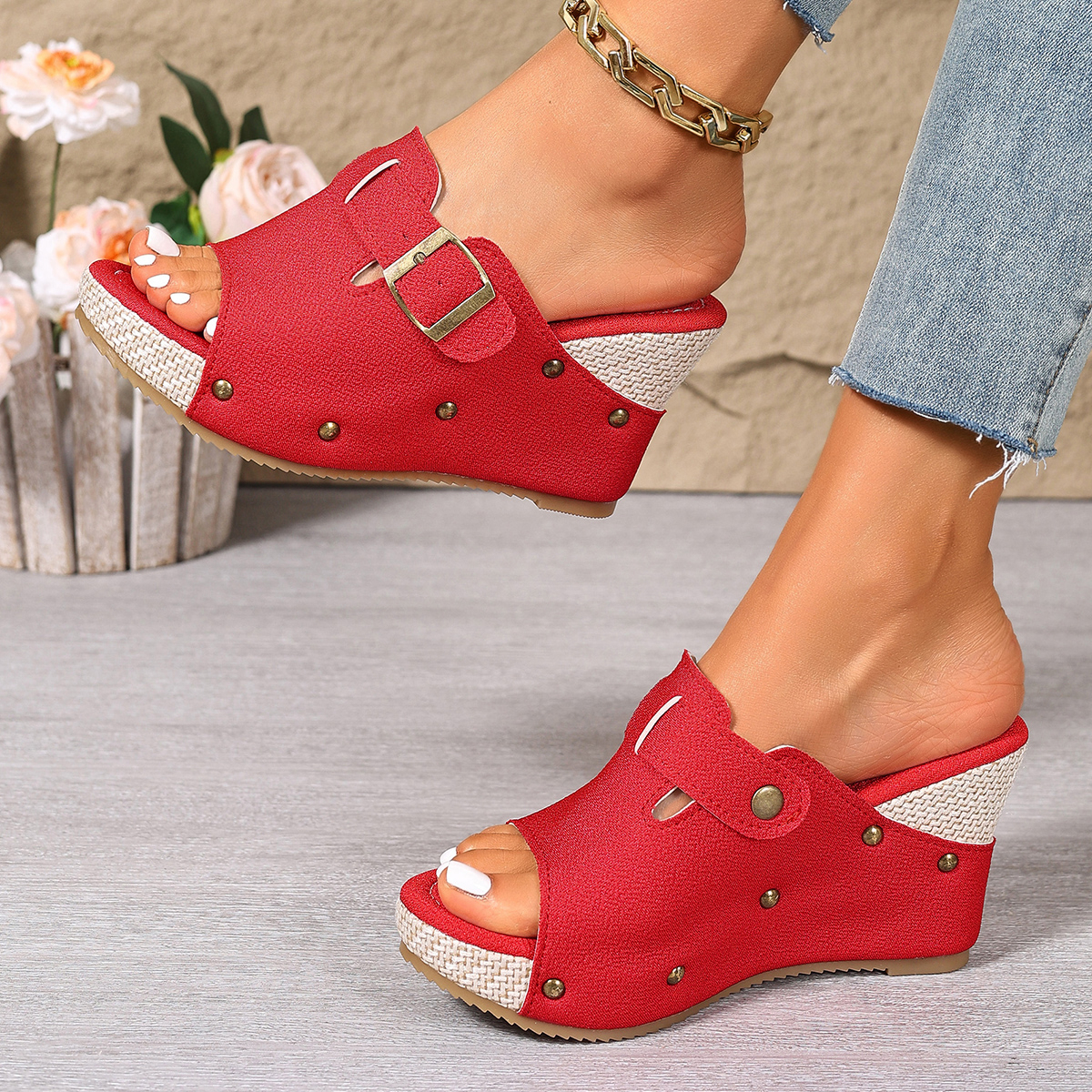 Summer Women's Espadrille Wedg - Espadrille Slip On avis et prix