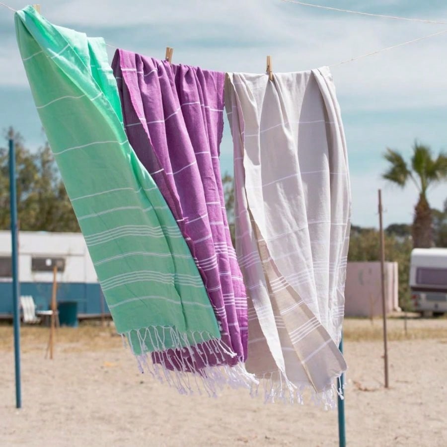 Turkish Beach Towel With Trave - Beach Towel Large avis et prix