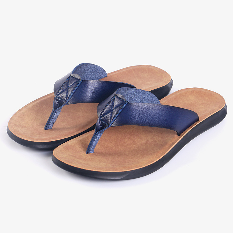 38-47 New Italian Leather Flip - Flip Flop Leather Men avis et prix