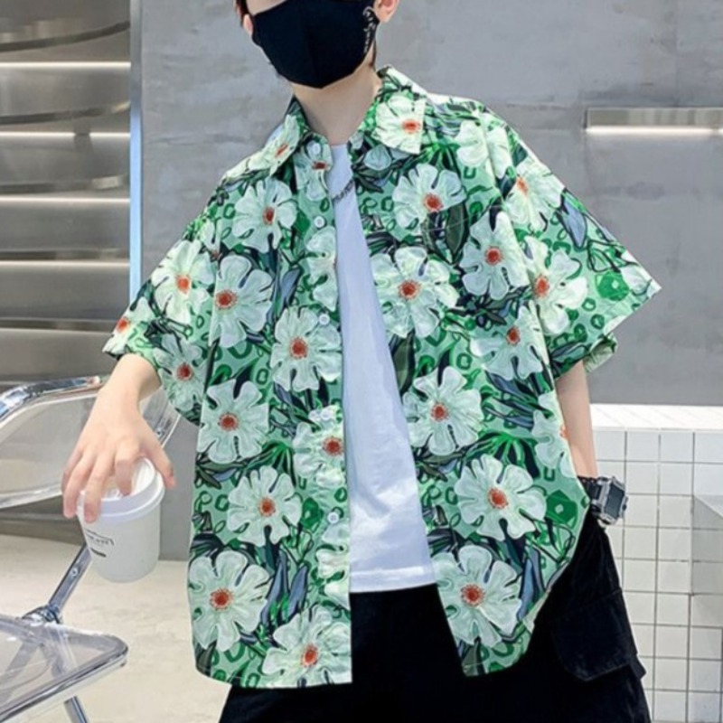 Boys' Floral Shirt Summer Set  - Resort Shirt Floral avis et prix