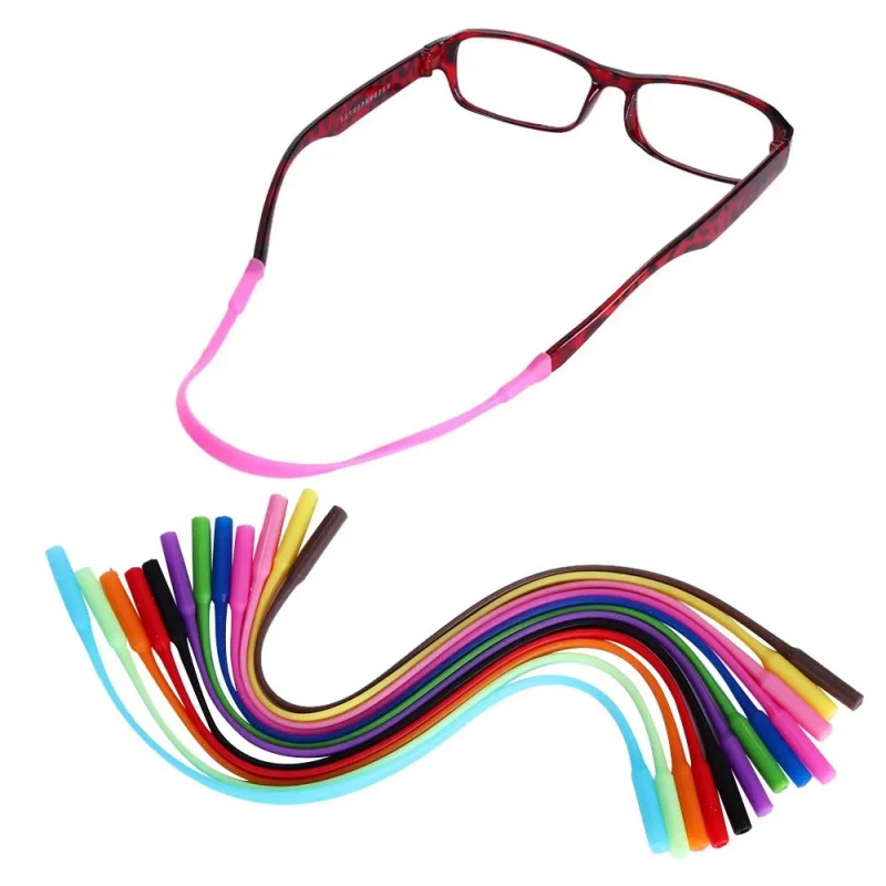 1-4Pcs Adjustable Silicone Eye - Sunglass Retainer Cord avis et prix