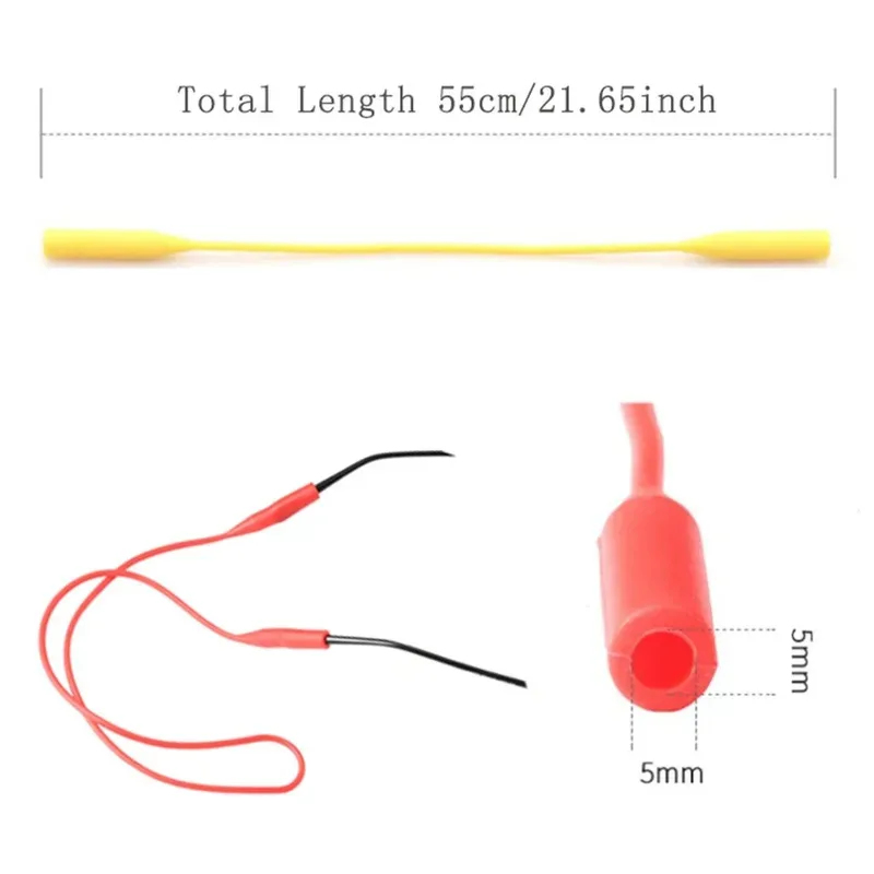 1-4Pcs Adjustable Silicone Eye - Sunglass Retainer Cord avis et prix