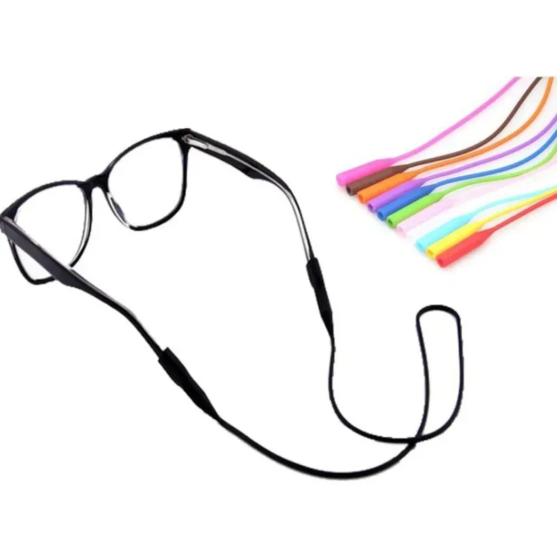 1-4Pcs Adjustable Silicone Eye - Sunglass Retainer Cord avis et prix