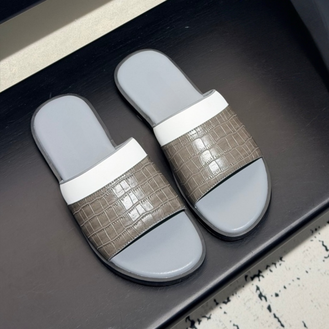 Handmade Cowhide Sandals Luxur - Flip Flop Leather Men avis et prix