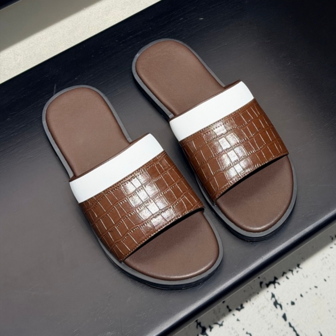 Handmade Cowhide Sandals Luxur - Flip Flop Leather Men avis et prix