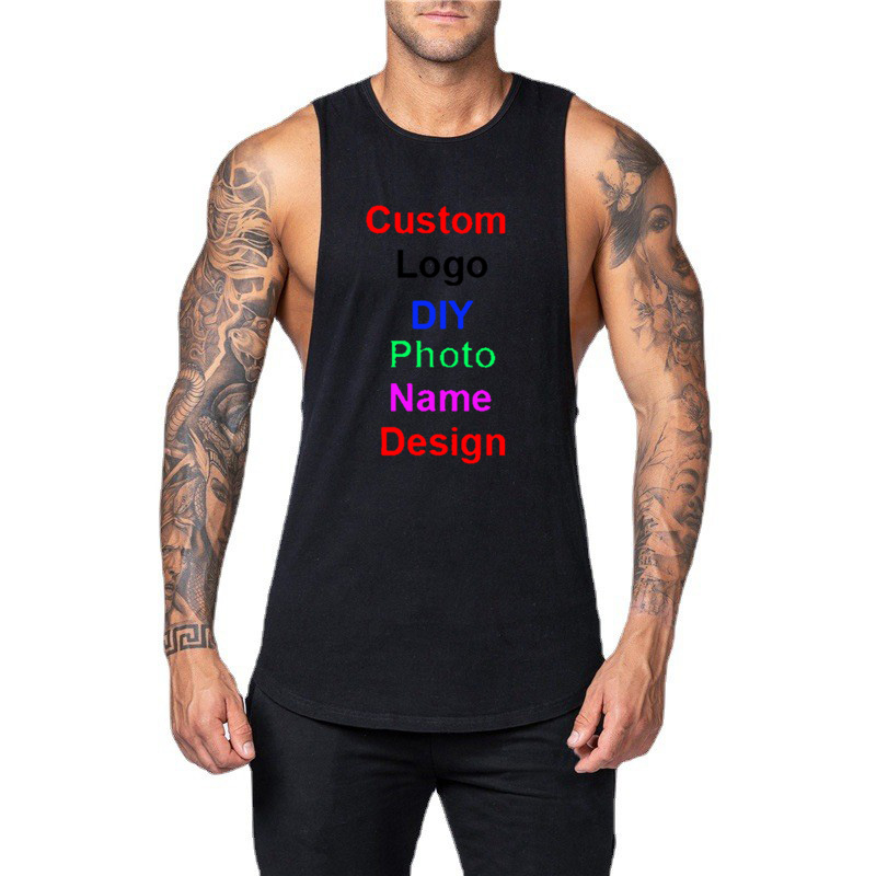 DIY Customized Logo Brand Gym  - Tank Top Muscle avis et prix