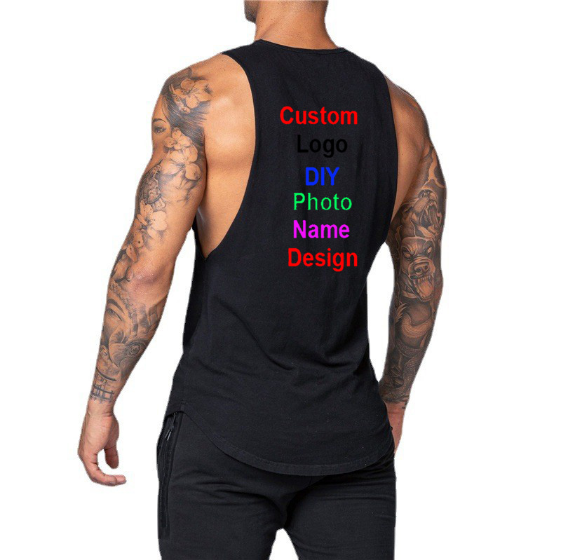 DIY Customized Logo Brand Gym  - Tank Top Muscle avis et prix