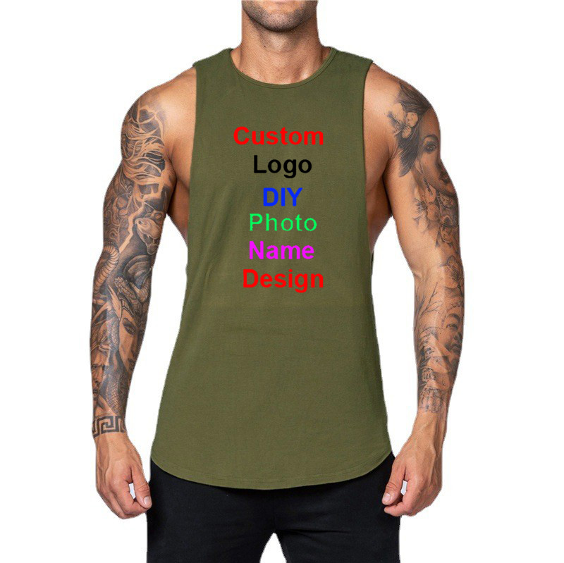 DIY Customized Logo Brand Gym  - Tank Top Muscle avis et prix